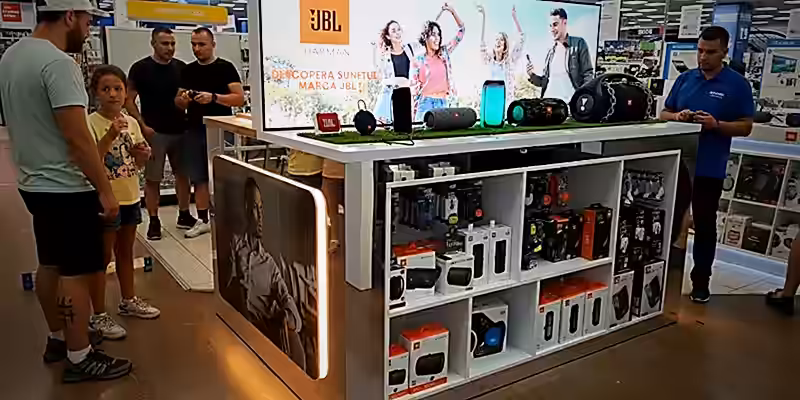 Mobilier Comercial - Stand JBL